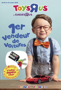 Catalogue Toys'R'Us Premier Vendeur De Voitures page 1