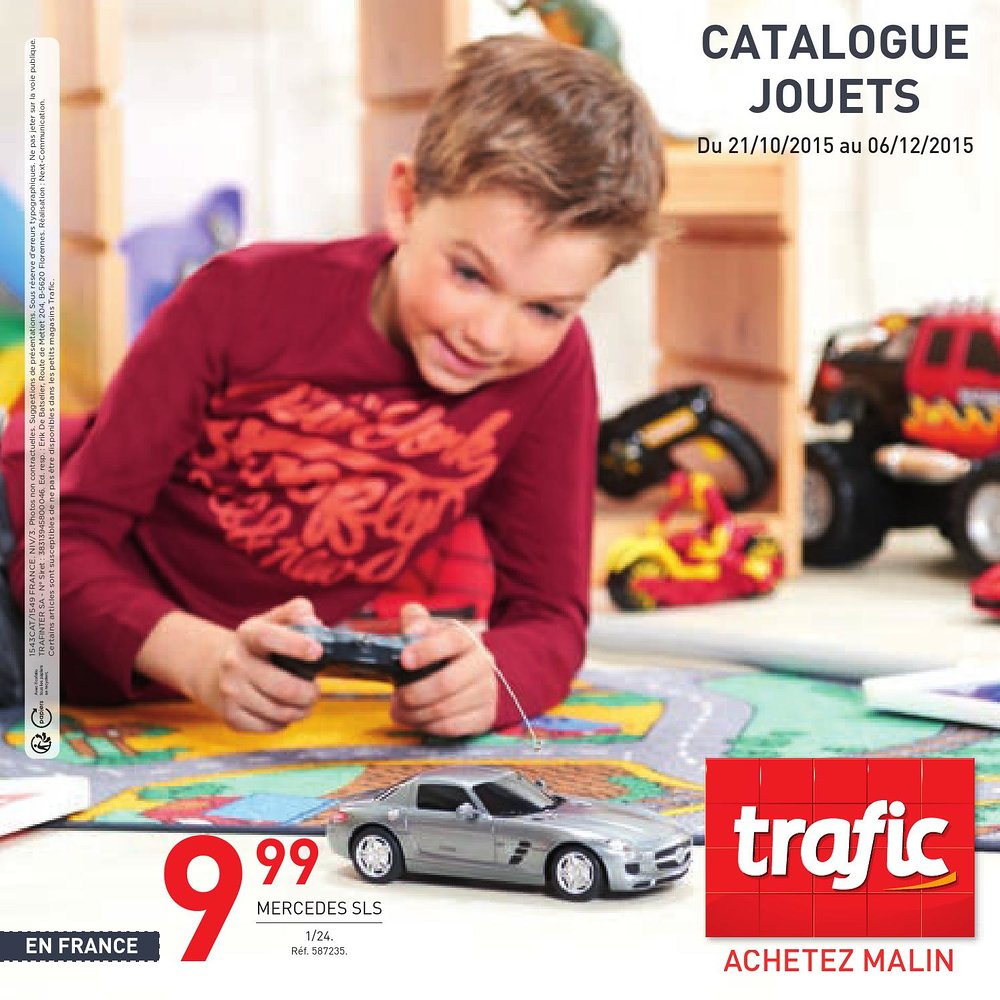 trafic catalogue jouets